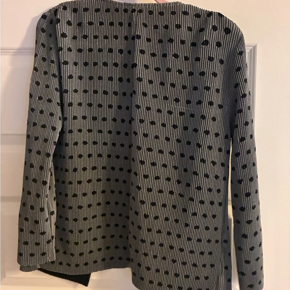 Stylish Black and Gray Women's Jacket - Picture 2 of 2